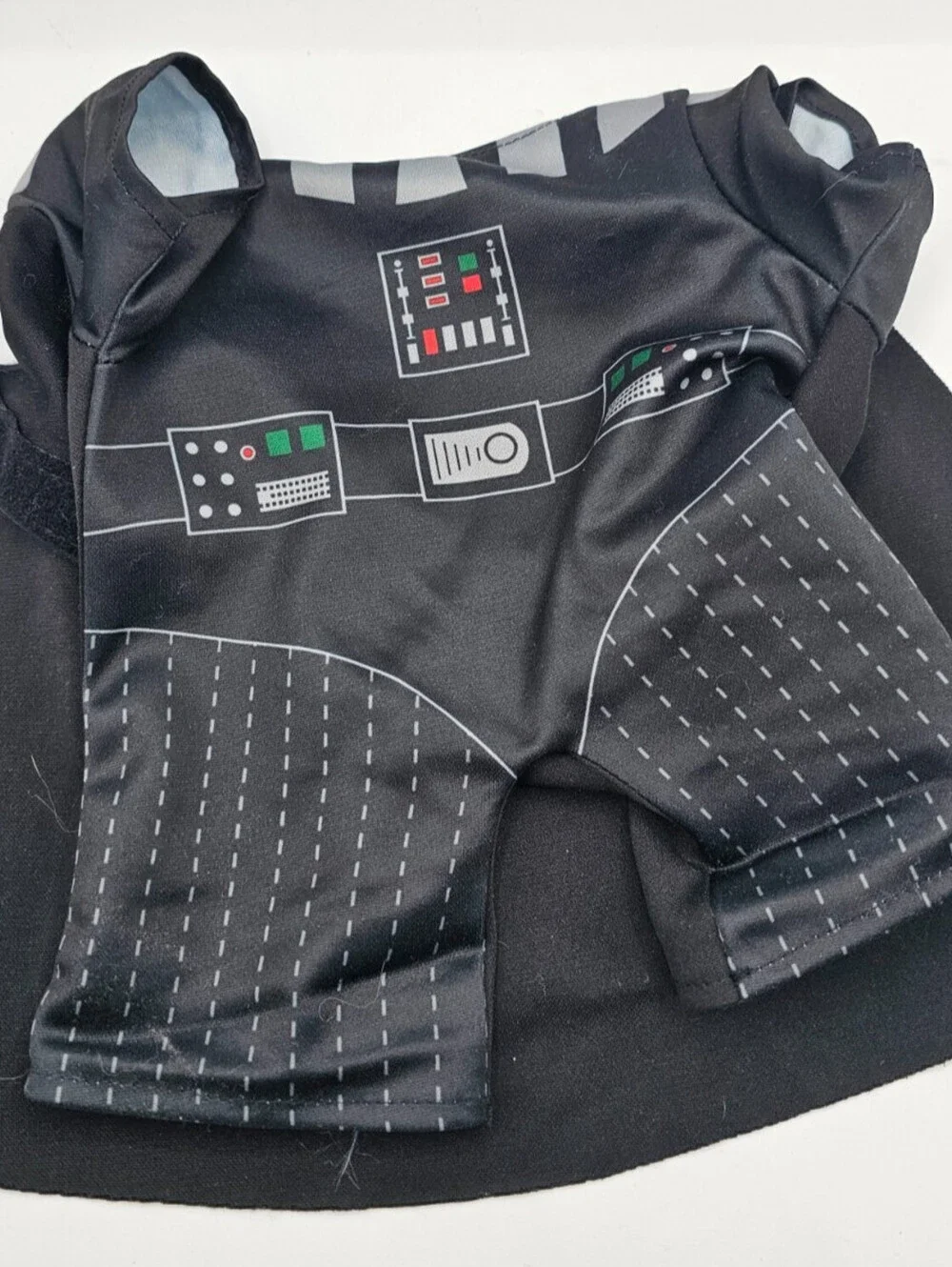 Build-A-Bear Workshop Star Wars Darth Vader one-piece cape costume in black